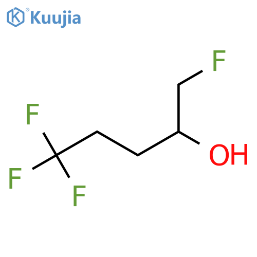 1,5,5,5-tetrafluoropentan-2-ol structure