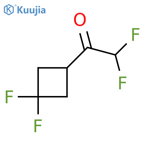 1-(3,3-difluorocyclobutyl)-2,2-difluoroethan-1-one structure