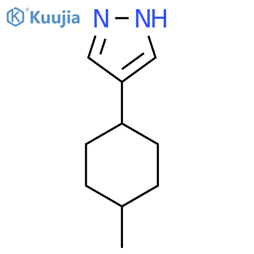4-(4-methylcyclohexyl)-1H-pyrazole structure
