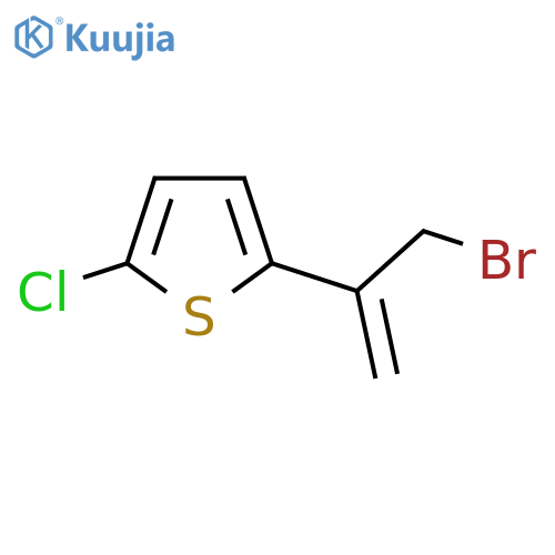 2-(3-Bromoprop-1-en-2-yl)-5-chlorothiophene structure