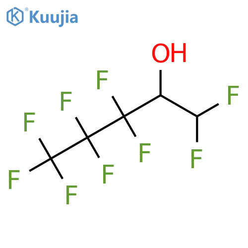 1,1,3,3,4,4,5,5,5-nonafluoropentan-2-ol structure