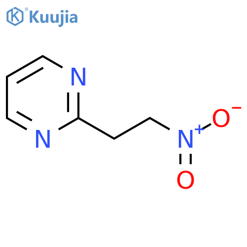 2-(2-nitroethyl)pyrimidine structure