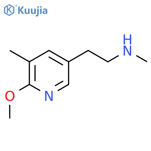 2-(6-methoxy-5-methylpyridin-3-yl)ethyl(methyl)amine structure