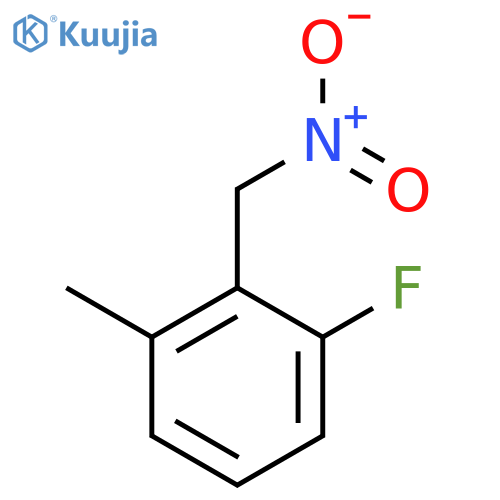 1-fluoro-3-methyl-2-(nitromethyl)benzene structure