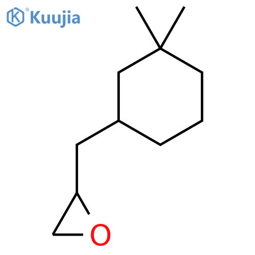 2-(3,3-dimethylcyclohexyl)methyloxirane structure