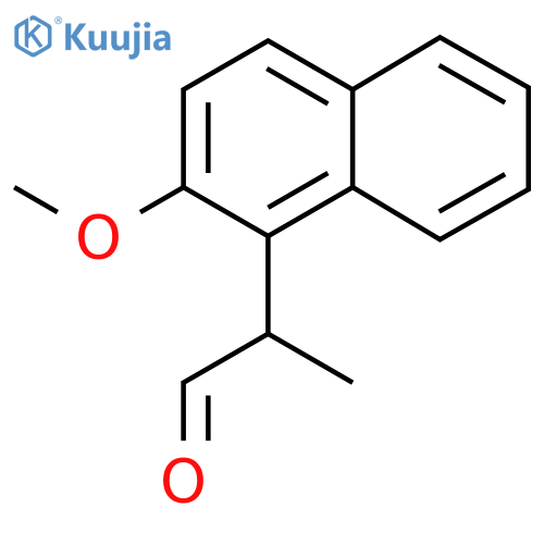 2-(2-methoxynaphthalen-1-yl)propanal structure