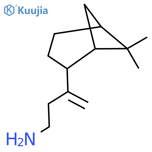 3-{6,6-dimethylbicyclo3.1.1heptan-2-yl}but-3-en-1-amine structure