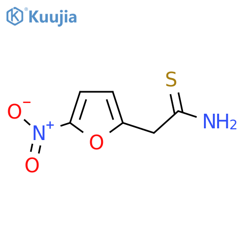 2-(5-nitrofuran-2-yl)ethanethioamide structure