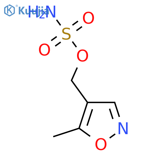 (5-Methyl-1,2-oxazol-4-yl)methyl sulfamate structure