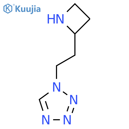 1-2-(azetidin-2-yl)ethyl-1H-1,2,3,4-tetrazole structure