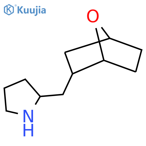 2-({7-oxabicyclo2.2.1heptan-2-yl}methyl)pyrrolidine structure