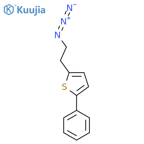 2-(2-azidoethyl)-5-phenylthiophene structure