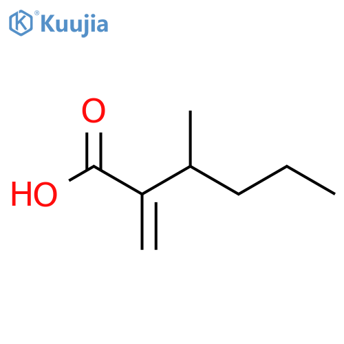 3-methyl-2-methylidenehexanoic acid structure