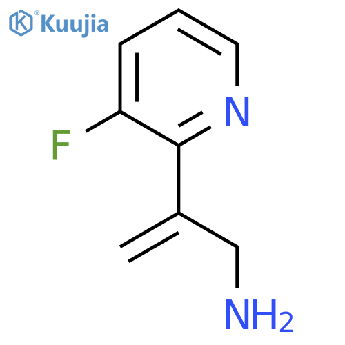 2-(3-fluoropyridin-2-yl)prop-2-en-1-amine structure
