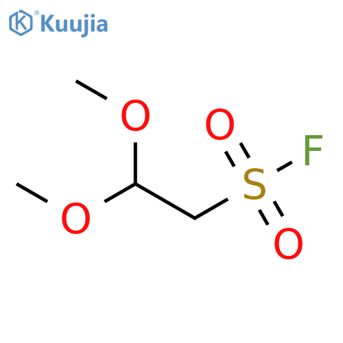 2,2-dimethoxyethane-1-sulfonyl fluoride structure