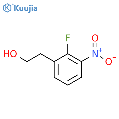 2-(2-fluoro-3-nitrophenyl)ethan-1-ol structure
