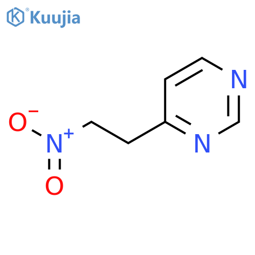 4-(2-nitroethyl)pyrimidine structure