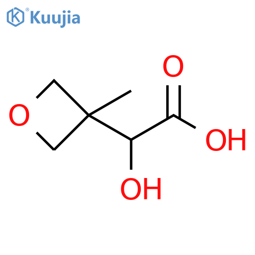 2-hydroxy-2-(3-methyloxetan-3-yl)acetic acid structure