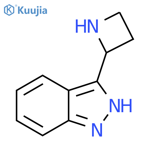 3-(azetidin-2-yl)-1H-indazole structure