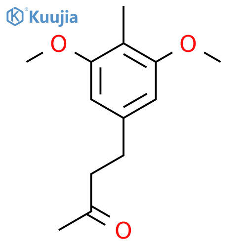 4-(3,5-dimethoxy-4-methylphenyl)butan-2-one structure
