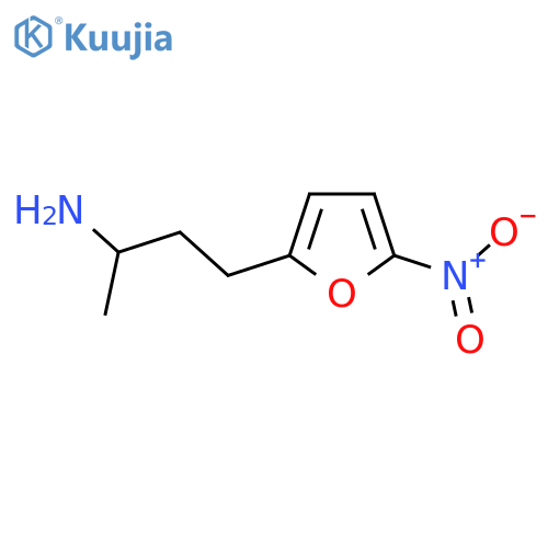 4-(5-nitrofuran-2-yl)butan-2-amine structure