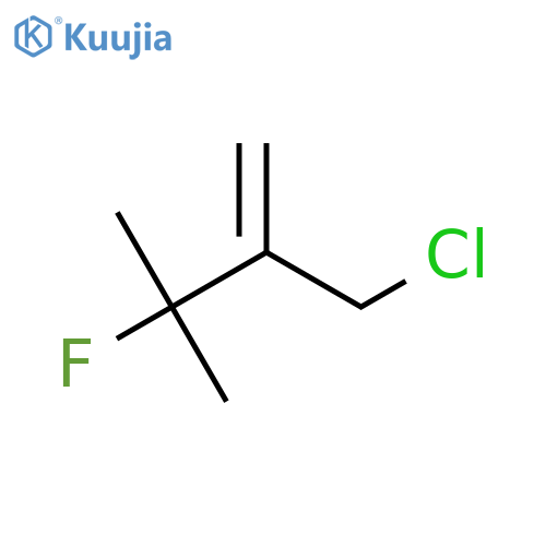 2-(chloromethyl)-3-fluoro-3-methylbut-1-ene structure