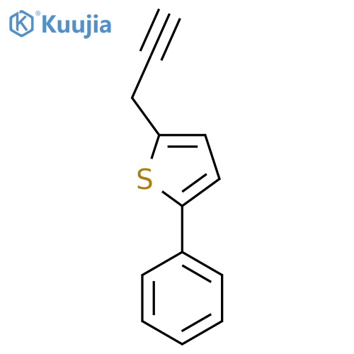 2-phenyl-5-(prop-2-yn-1-yl)thiophene structure