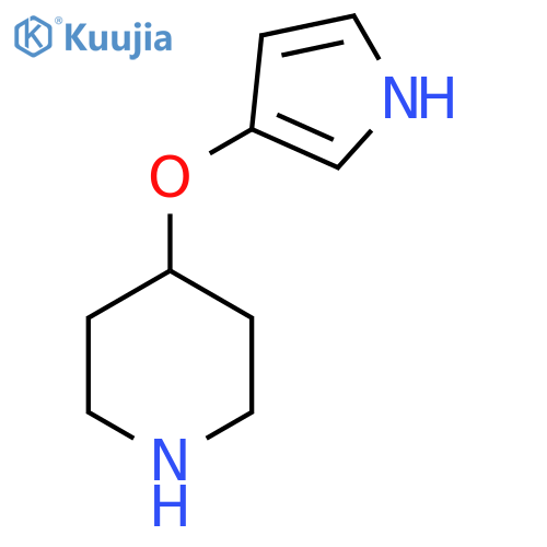 4-(1H-pyrrol-3-yloxy)piperidine structure