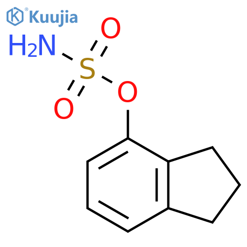 2,3-dihydro-1H-inden-4-yl sulfamate structure