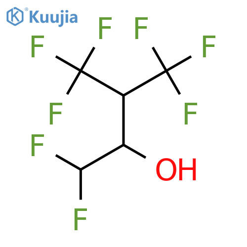 1,1,4,4,4-Pentafluoro-3-(trifluoromethyl)butan-2-ol structure
