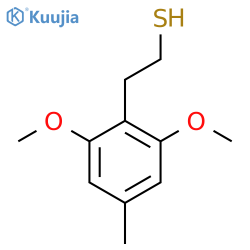 2-(2,6-Dimethoxy-4-methylphenyl)ethane-1-thiol structure