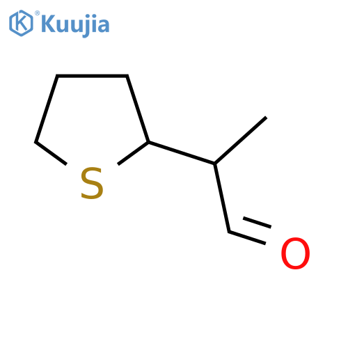 2-(thiolan-2-yl)propanal structure