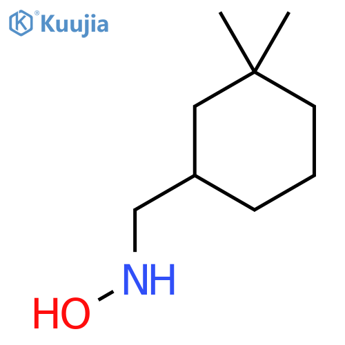N-(3,3-dimethylcyclohexyl)methylhydroxylamine structure