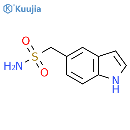 (1H-indol-5-yl)methanesulfonamide structure