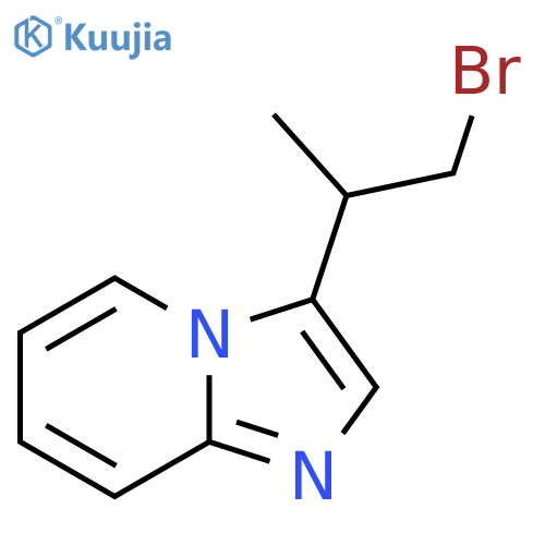 3-(1-bromopropan-2-yl)imidazo1,2-apyridine structure