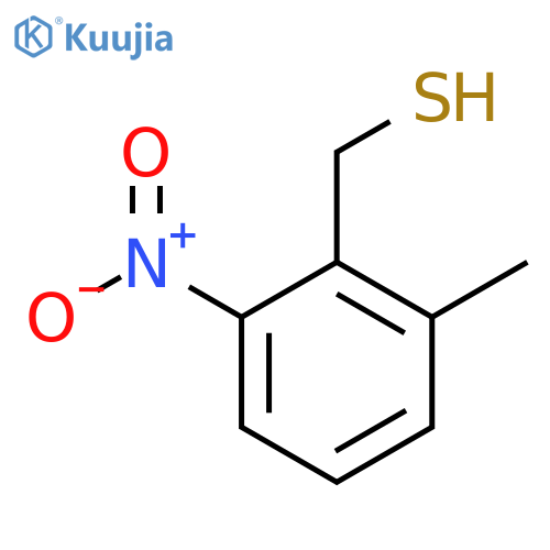 (2-methyl-6-nitrophenyl)methanethiol structure