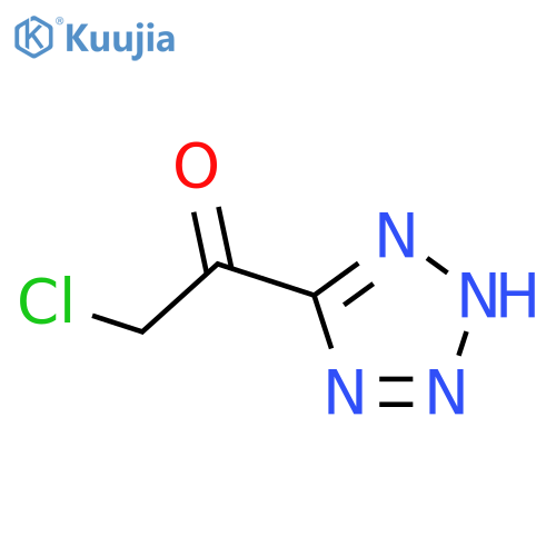 2-chloro-1-(1H-1,2,3,4-tetrazol-5-yl)ethan-1-one structure