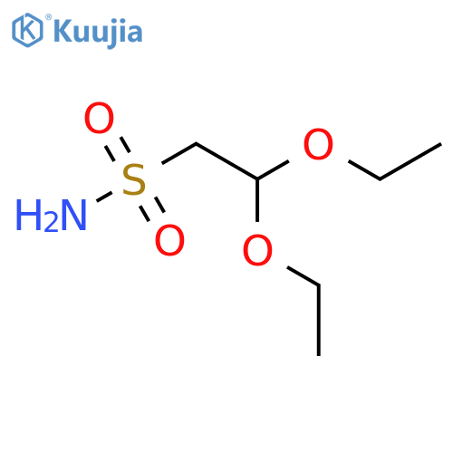 2,2-diethoxyethane-1-sulfonamide structure