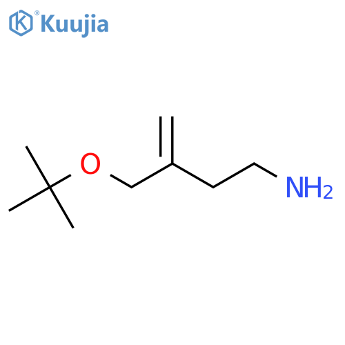 4-(Tert-butoxy)-3-methylidenebutan-1-amine structure