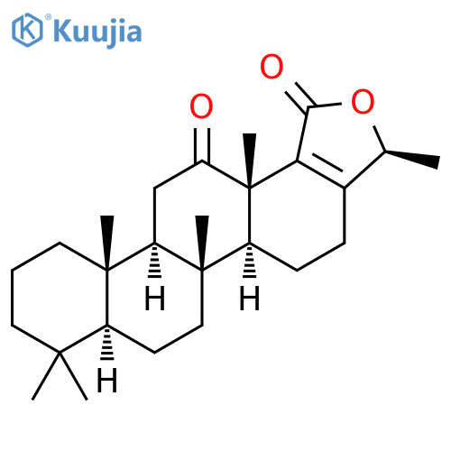 Chryseno[1,2-c]furan-1,13-dione, 3,4,5,5a,5b,6,7,7a,8,9,10,11,11a,11b,12,13a-hexadecahydro-3,5b,8,8,11a,13a-hexamethyl-, (3S,5aS,5bR,7aS,11aS,11bR,13aS)- structure