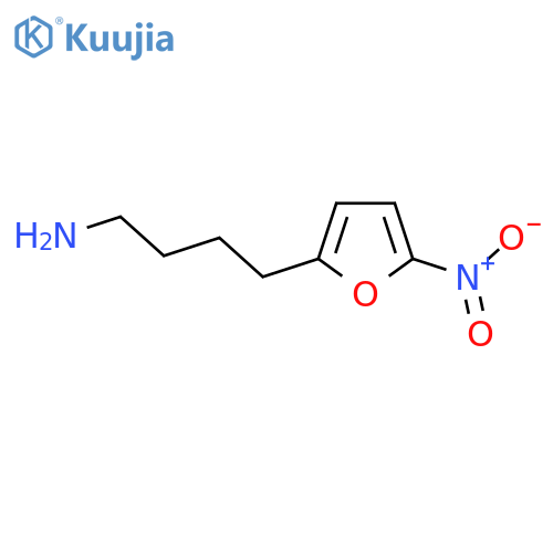 4-(5-Nitrofuran-2-yl)butan-1-amine structure