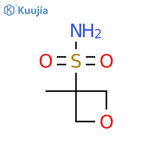 3-methyloxetane-3-sulfonamide structure