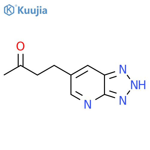 4-{3H-1,2,3triazolo4,5-bpyridin-6-yl}butan-2-one structure