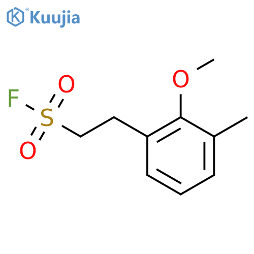 2-(2-methoxy-3-methylphenyl)ethane-1-sulfonyl fluoride structure