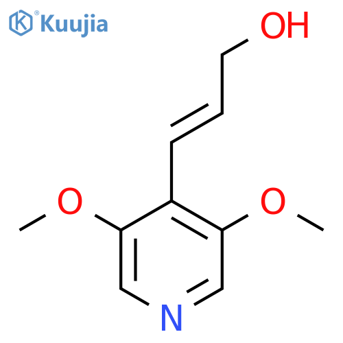 3-(3,5-dimethoxypyridin-4-yl)prop-2-en-1-ol structure