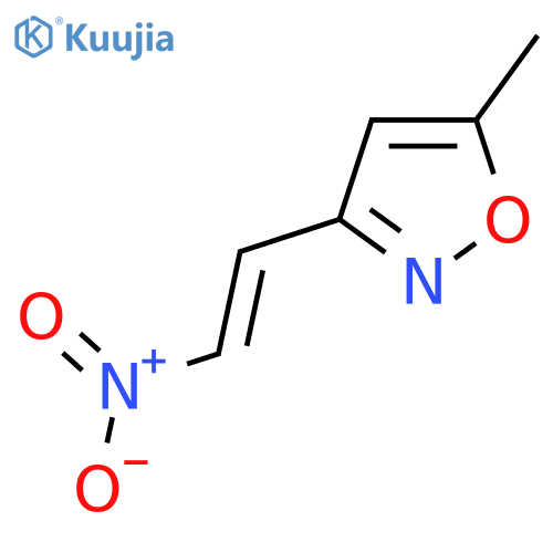 5-methyl-3-(2-nitroethenyl)-1,2-oxazole structure