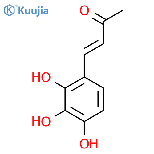 4-(2,3,4-trihydroxyphenyl)but-3-en-2-one structure