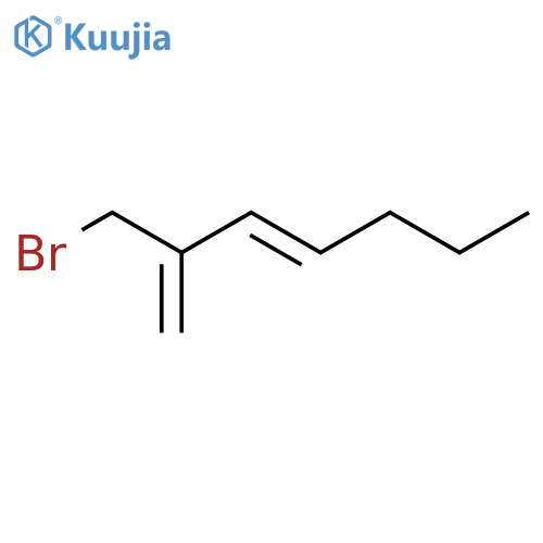 2-(bromomethyl)hepta-1,3-diene structure