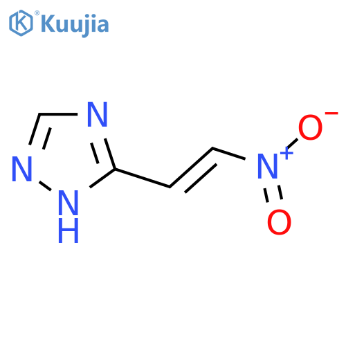 3-(2-nitroethenyl)-1H-1,2,4-triazole structure