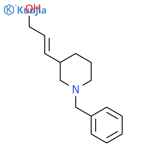 3-(1-Benzylpiperidin-3-yl)prop-2-en-1-ol structure